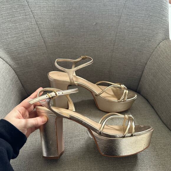 NWOT: Schutz Kelsie Platform Sandal - Picture 1 of 8